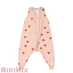  Lassig Sleeping Jumper tipegő hálózsák szívecskés 86/92-es