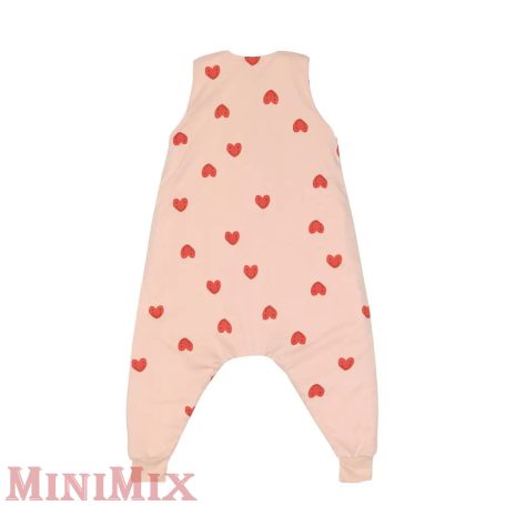 Lassig Sleeping Jumper tipegő hálózsák szívecskés 86/92-es