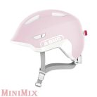 ABUS Smiley 3.0 ACE LED pure rose gyermek bukósisak 45-50 cm
