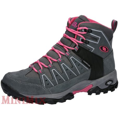 Brütting Mount Pinos High kültéri bakancs - Anthrazit/Pink 36-os