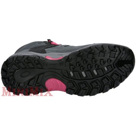 Brütting Mount Pinos High kültéri bakancs - Anthrazit/Pink 36-os