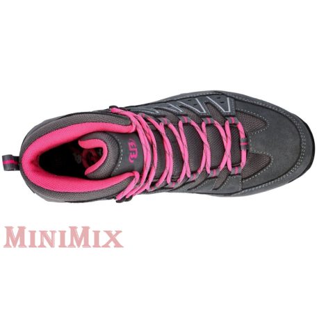 Brütting Mount Pinos High kültéri bakancs - Anthrazit/Pink 36-os