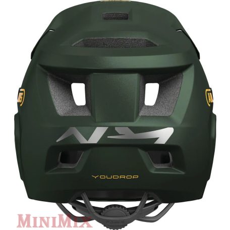 ABUS kerékpáros gyerek sisak YouDrop FF fullface S 48-55 cm moss green 