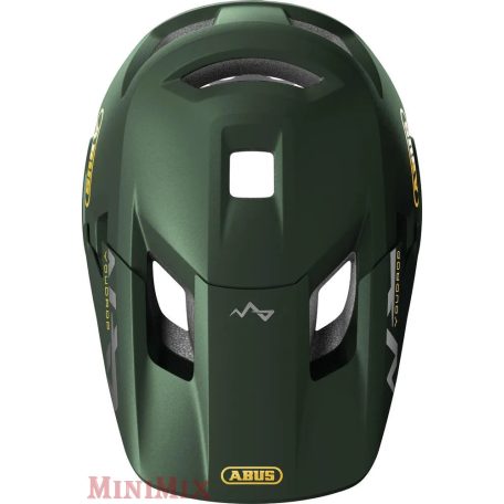 ABUS kerékpáros gyerek sisak YouDrop FF fullface S 48-55 cm moss green 