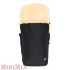 BabyCab Lille báránybőr bundazsák Black