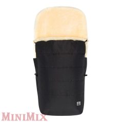 BabyCab Lille báránybőr bundazsák Black