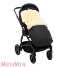 BabyCab Lille báránybőr bundazsák Black