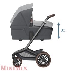 Maxi-Cosi Fame Carrycot Twillic Graphite mózeskosár