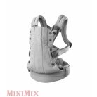 BabyBjörn Harmony Woven Light Gray mélange babahordozó