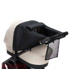 Fillikid kiegészítő naptető babakocsira és mózeskosárra Deluxe fekete 