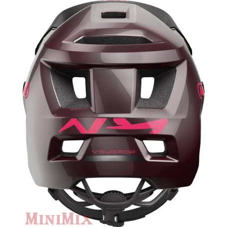 ABUS Youdrop gyerek bukósisak Wildberry red 48-55-ös