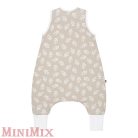 Emma & Noah tipegő hálózsák Floral Sand 90-es