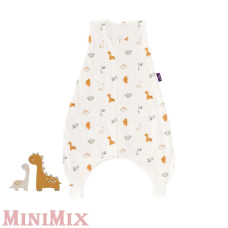 Träumeland "to GO" könnyű tipegő hálózsák Dinolino, 110 cm