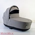 Cybex Priam Lux Carry Cot Platinum Mirage Grey mózeskosár