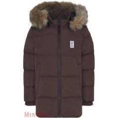 LEGO Wear Jalapo pehelykabát 11010508 Barna 128-as