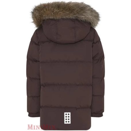 LEGO Wear Jalapo pehelykabát 11010508 Barna 128-as