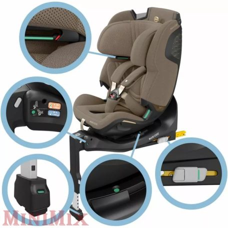 Maxi-Cosi Emerald 360 Pro 40-150 cm Authentic Truffle gyerekülés 0-12 év "1"