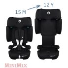 Maxi-Cosi Nomad XL Plus 76-150 cm Authentic Black gyerekülés 15 hó-12 év