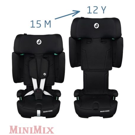 Maxi-Cosi Nomad XL Plus 76-150 cm Authentic Black gyerekülés 15 hó-12 év