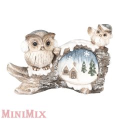 LED-es dekor figura Baglyok