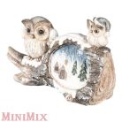 LED-es dekor figura Baglyok