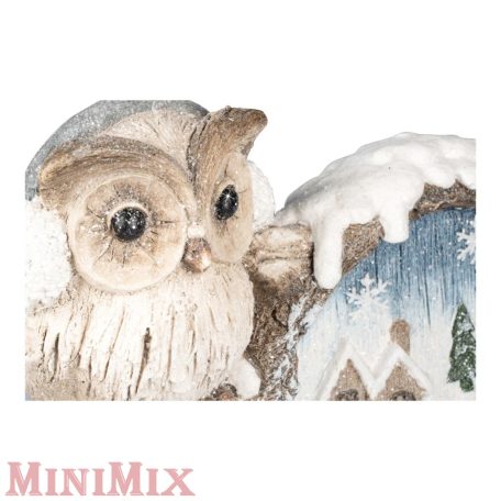 LED-es dekor figura Baglyok