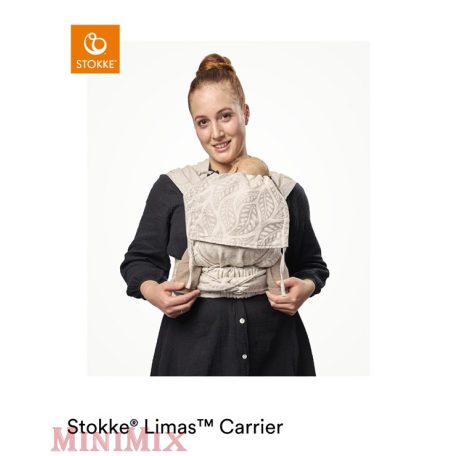 Stokke Limas Carrier OCS Glacier Green mei tai hordozó