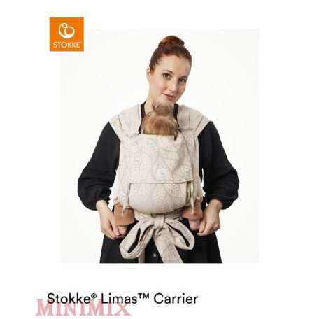 Stokke Limas Carrier OCS Glacier Green mei tai hordozó