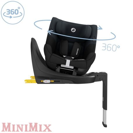 Maxi-Cosi Mica 360 S 61-105 cm Tonal Black gyerekülés 3 hó-4 év
