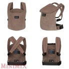 Rookie Premium Elite hordozó Cord Mocha