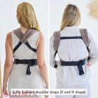 Rookie Premium Elite hordozó Cord Mocha