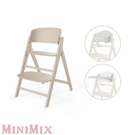 Cybex Click & Fold 3 in 1 Gold All Natural fa etetőszék