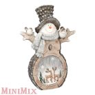 Világító hóember