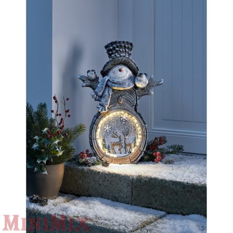 Világító hóember