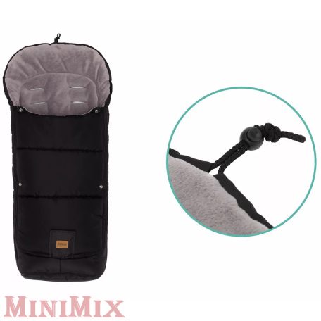 Fillikid bundazsák babakocsiba Peak FM1610-06 fekete