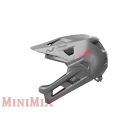 ABUS kerékpáros gyerek sisak YouDrop FF fullface S 48-55 cm Titan Silver