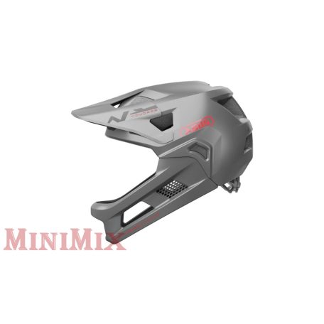 ABUS kerékpáros gyerek sisak YouDrop FF fullface S 48-55 cm Titan Silver