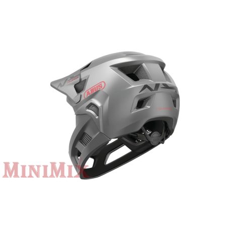 ABUS kerékpáros gyerek sisak YouDrop FF fullface S 48-55 cm Titan Silver
