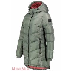 Sublevel kabát női, sportos, steppelt, Dark Beige XL