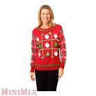 Karácsonyi pulóver M-es