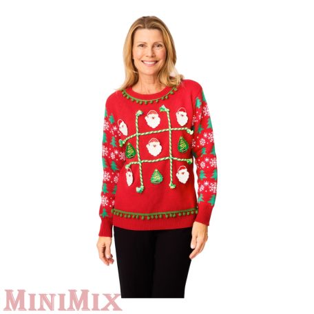 Karácsonyi pulóver M-es
