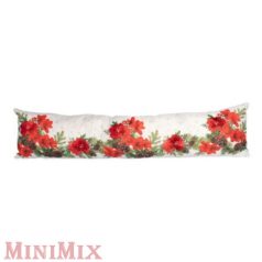 Karácsonyi mintás huzatfogó