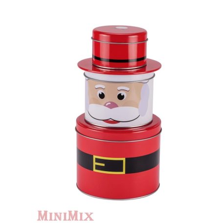 Mikulásos kekszes doboz