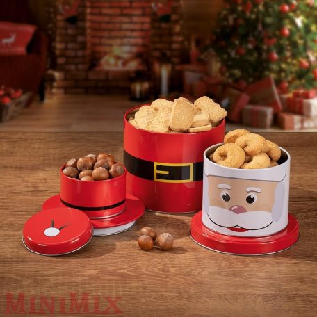 Mikulásos kekszes doboz