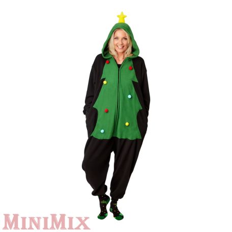 Kényelmes karácsonyi overál S-es