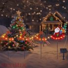 Napelemes fém mikulásszán