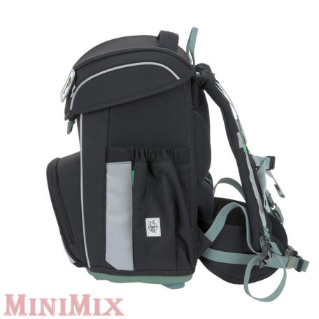 Lassig Iskolatáska szett Slim Unique Black