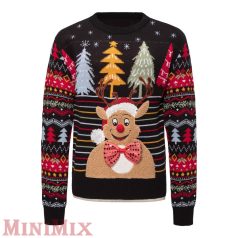 Rénszarvasos pulóver S-es