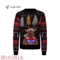 Rénszarvasos pulóver S-es