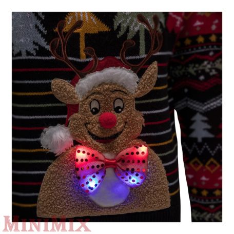 Rénszarvasos pulóver S-es